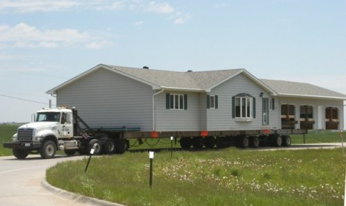 House move to Waubay, SD, moved due to flooding issues.